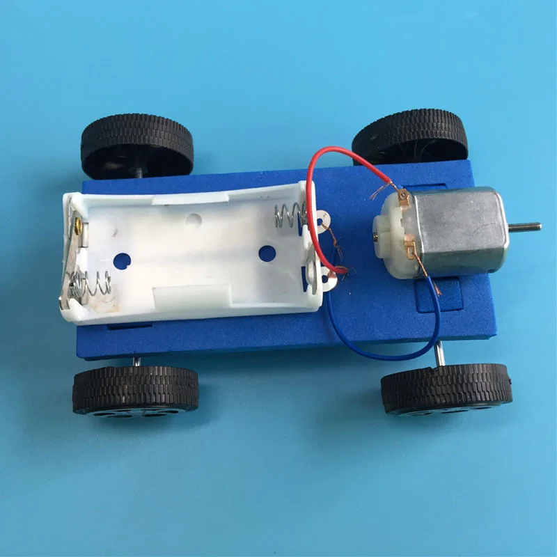 

Eyes Car F1-Air Powered Vehicle Educational Assembled Car Model Small Production Invention School Handicraft Class Recommended