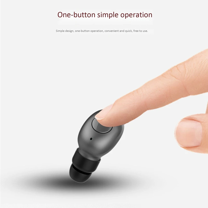 Xi6 Bluetooth Headset TWS Wireless Bluetooth Earbuds Sports Waterproof Headset with netic Charging Compartment