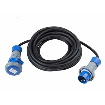 

Rosi 35560-20 Prolunga Industriale, Spina/Presa IP67-220, 30 m, Nero/Blu