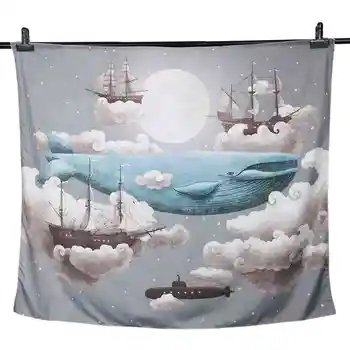

New-(full size) New tapestries Hippie wall hanging tapestry bedspreads beach towel yoga mat (150 cm * 130 cm - full size in the