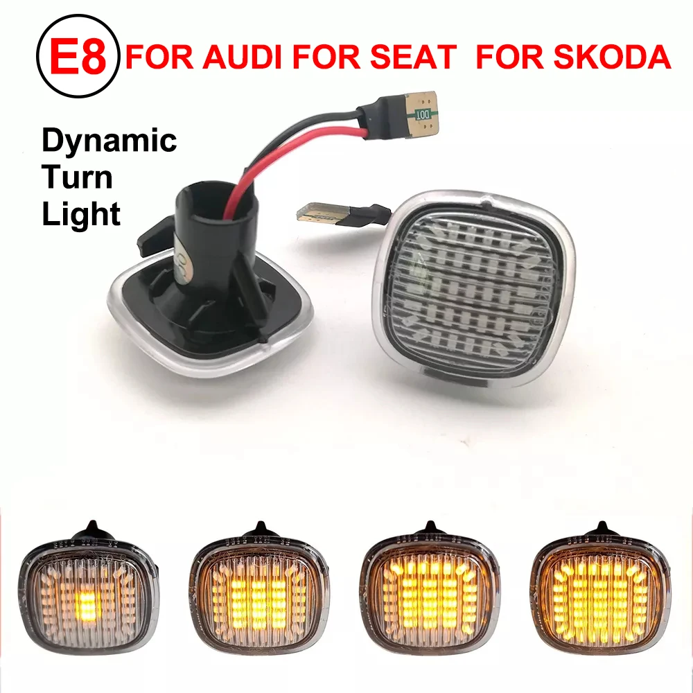 2 шт. габарисветильник для AUDI A3 A4 A8 SKODA Octavia Roomster Rapid Fabia SEAT Cordoba Ibiza Leon | Автомобили и