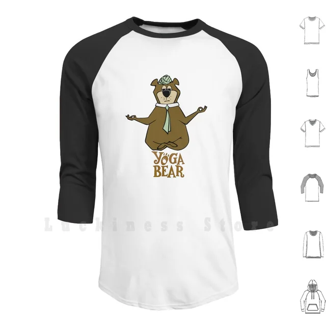 Yogi Bear Yoga Hoodies Yogi Bear Yoga Yogi Bear Bear Yoga Yogi Bear Yoga Animal  Animals - Hoodies & Sweatshirts - AliExpress