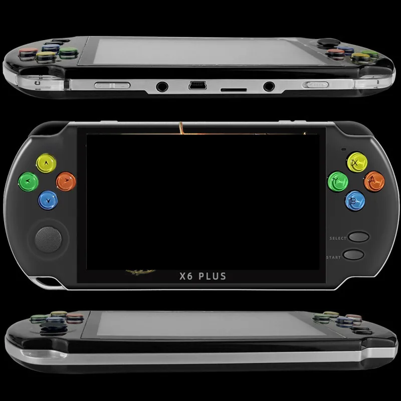 

Coolbaby X6 Plus Retro Game Console 128 Bit Handheld Game Console Joystick Controller Built in 3000 Game For GBA Arcade NES