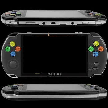 

Coolbaby X6 Plus Retro Game Console 128 Bit Handheld Game Console Joystick Controller Built in 3000 Game For GBA Arcade NES