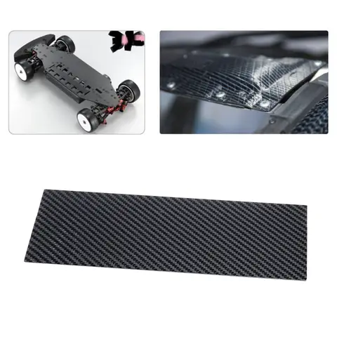 0.5MM/1.0MM/2.0MM/3.0MM 3K Carbon Fiber Plate Plain Weave Panel Sheet (Glossy Surface)