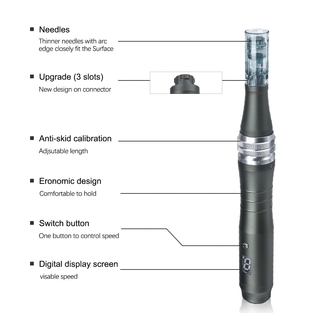 Профессиональная Дерма ручка Dr.Pen Ultima M8 беспроводная модель мощная dr