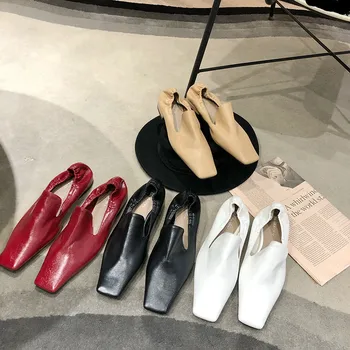 

Shallow Mouth Casual Woman Shoe Summer Shoes Ladies 2020 Fashion Women's Round Toe Loafers With Fur Female Footwear Modis