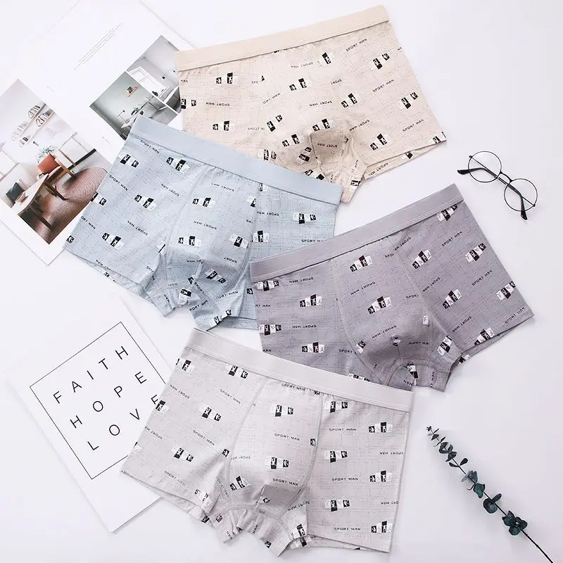 Teen panties Men's boxer Young panties Student, junior high school student, boy Children's underwear