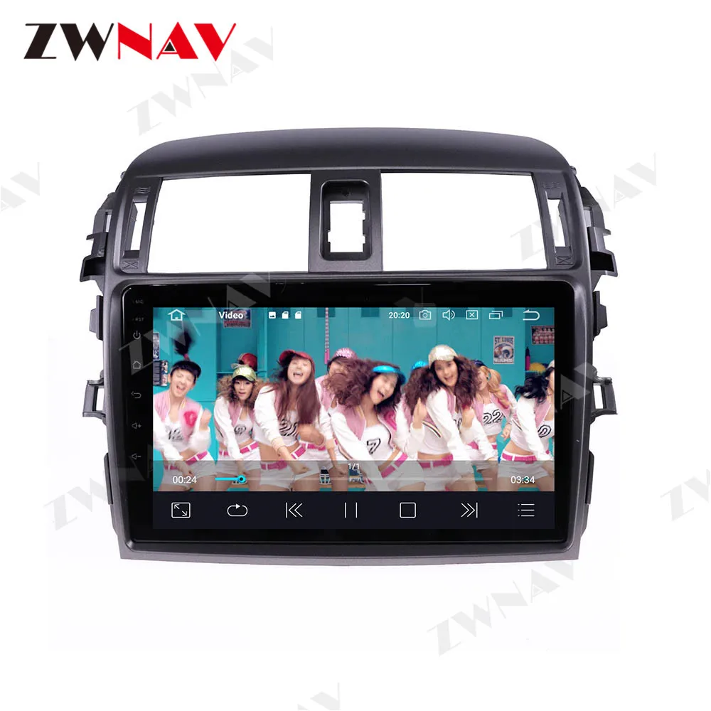 

2DIN Android 10 Head Unit Car Radio Multimedia Video Player Navigation GPS For Toyota Corolla 10 E140 E150 2006-2013 DVD Player