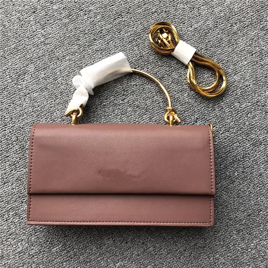 

2019 New Iron Wrist Wallet Metal Handbag Flip-over Wallet Women's Handbag Envelope Bag Tote Leather Bag