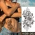 Водонепроницаемый Временный Стикер Татуировки I Love You Flash Tattoos Lip Print Butterfly Flowers Body Art Arm Fake Sleeve Tatoo Women
