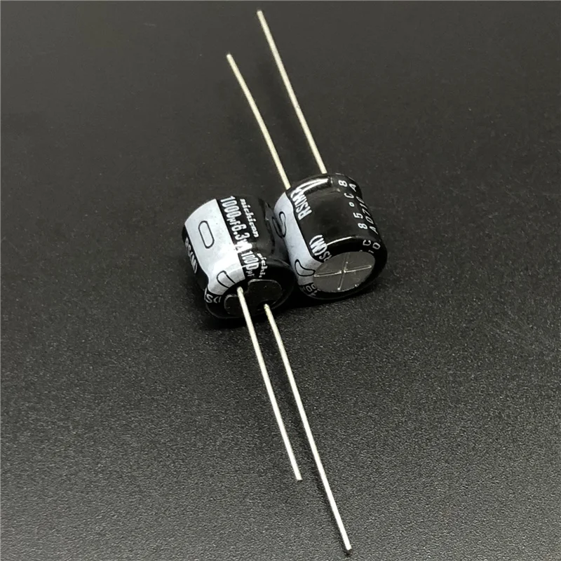 100 шт. 1000 мкФ 6 3 В NICHICON RS серия Low frofile10x9mm 6.3V1000uF алюминиевый электролитический