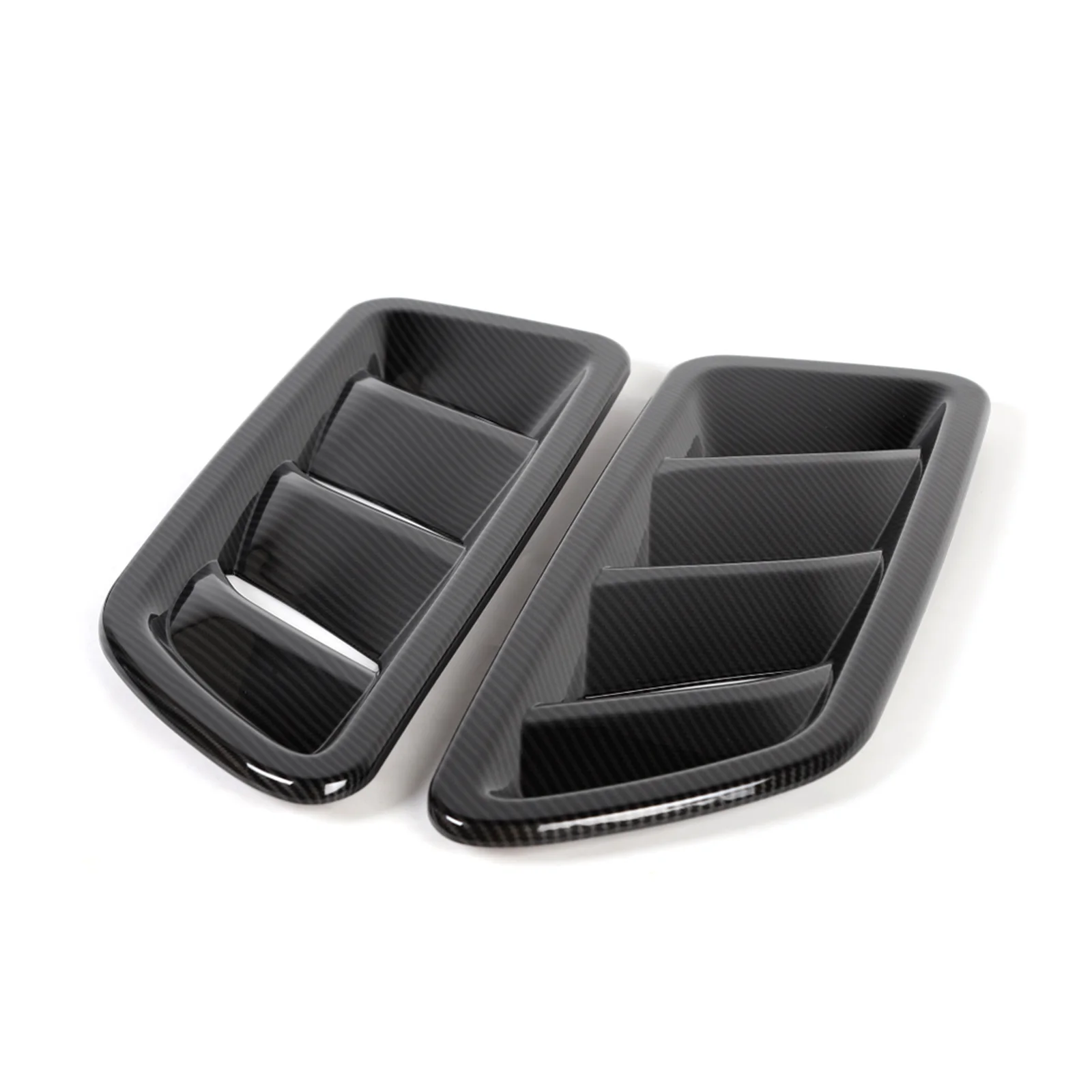 Areyourshop 1 пара вытяжка двигателя вентиляционное отверстие Крышка Накладка для Jeep Wrangler JL- ABS крышка для воздуховода