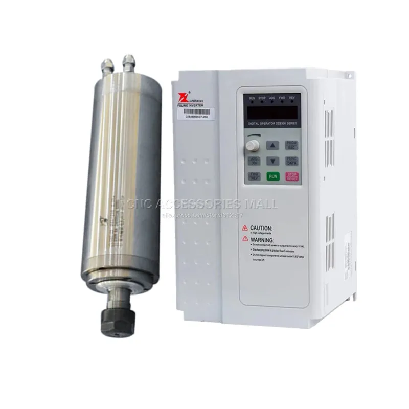 2.2KW D85mm ER20 с водяным охлаждением двигатель шпинделя AC220V & 2.2kw 220v DZB280B002.2L2DK