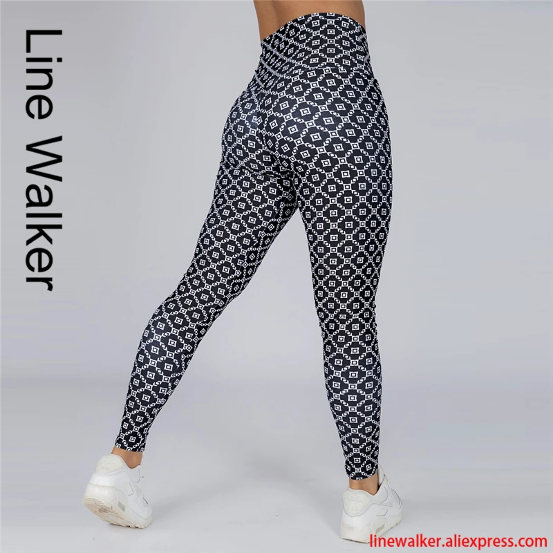 Мини-леггинсы с геометрическим рисунком, штаны для йоги с высокой талией, штаны с эффектом пуш-ап для тренажерного зала, женские колготки для фитнеса, Mallas Deportivas, леггинсы