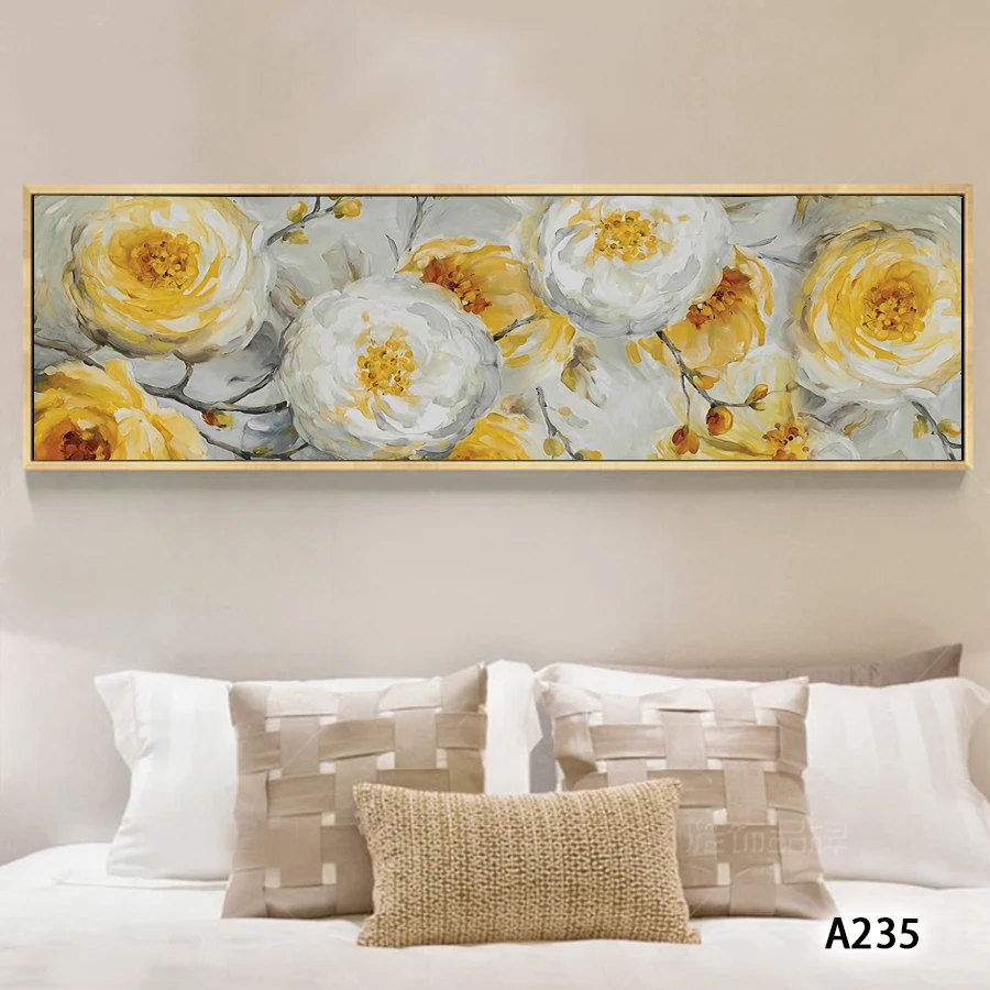 

Abstract Oil Painting Print on Canvas Impressionist Flower Canvas Art Printing Canvas Painting Wall Art Picture for Home Decor