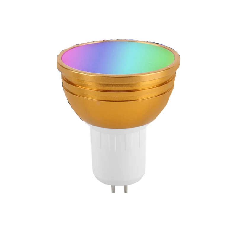 GU5.3 WiFi умный светодиодный светильник лампы GU10/E26/E27/GU5.3/B22 6 Вт затемнение синхронизации Голосовое управление Lampara работа с Google Alexa IFTTT - Испускаемый цвет: GU5.3