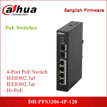 

Dahua Two-layer unmanaged PoE switch 4-Port PoE Switch Support IEEE802.3af, IEEE802.3at, Hi-PoE standard