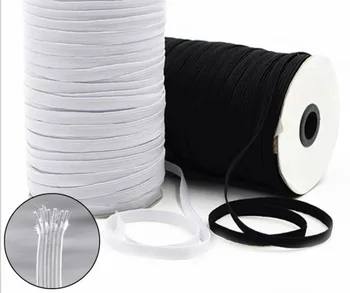 

3mm/7mm/12mm white Blake Elastic Ribbon FOE, DIY Handmade , Wedding Gift Wrap 200Yards,200Yc10154