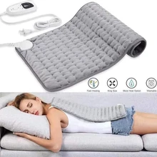 6 nível de fisioterapia elétrica almofada aquecimento cobertor rápido relaxar temperatura muscular escurecimento úmido seco terapia calor pescoço abdômen