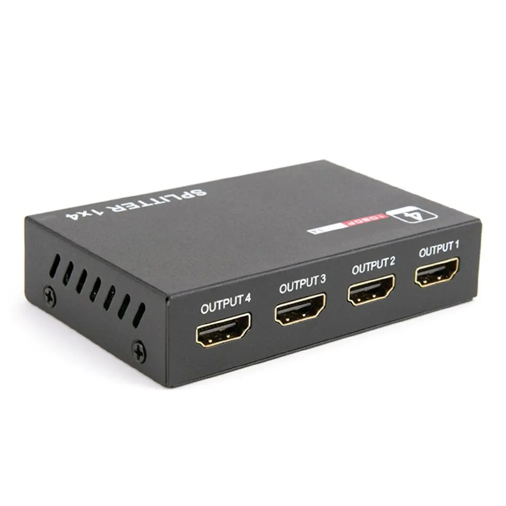 Разветвитель HDCP 4K 1x2 Out усилитель сигнала мощности 1080P 3D 1x4 адаптер
