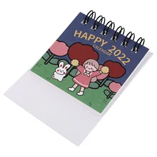 Calendrier mensuel créatif de bureau pour planificateur 2022, couleurs assorties, 1 pièce