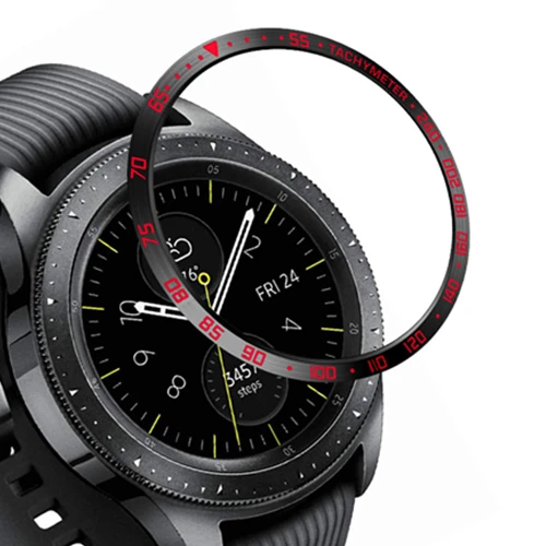 E 1 Galaxy БЕЗЕЛЬ для наручных часов кольцо для samsung Galaxy Watch 46 мм/42 мм Шестерня S3 металлическая рамка из нержавеющей стали кольцо клеющаяся Крышка для шестерни S3 - Цвет: E 1
