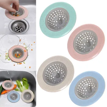 

2Pcs Bathroom Kitchen Sink Shower Floor Drain tapon fregadero ralo banheiro Stopper Sink Strainer Afvoer Plug Cover tapon lavabo
