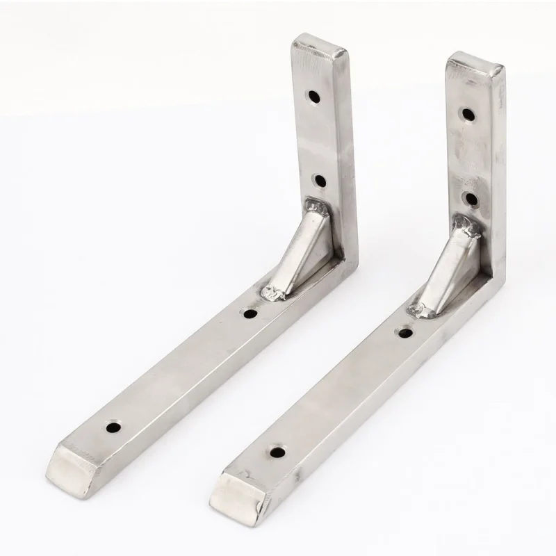 

2 pcs stainless steel L-shaped angle bracket Supports 150mmx100mm
