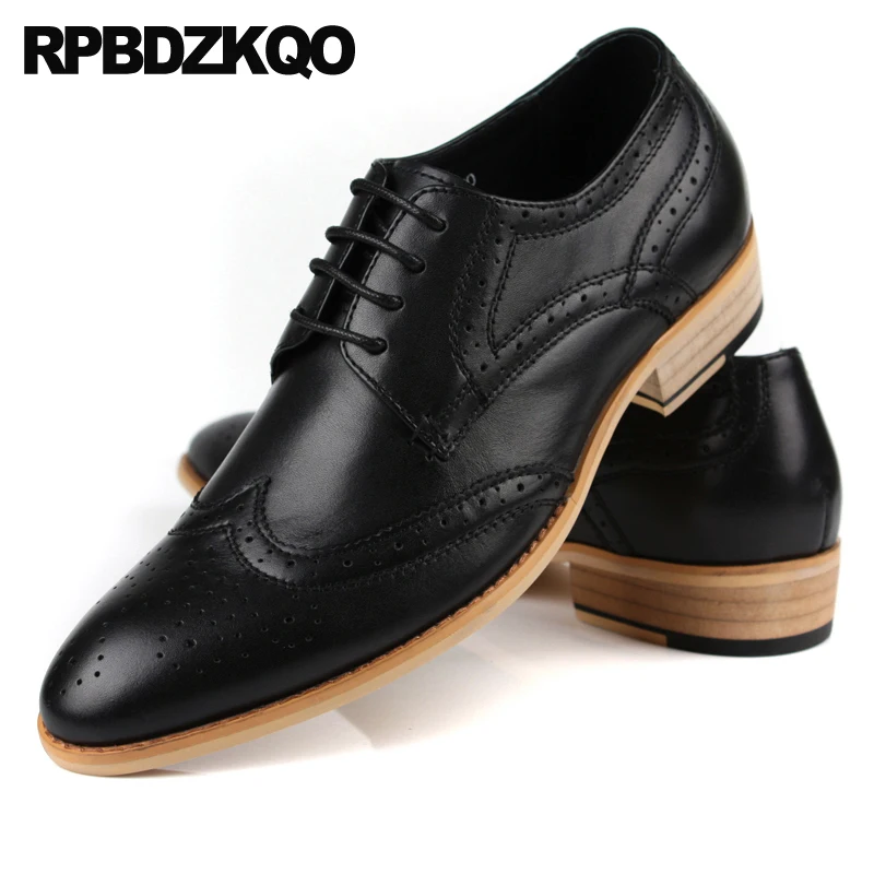 Zapatos Oxford de punta estrecha para hombre, calzado Formal italiano,  hecho a mano, con suela de goma Blanca, para boda|Zapatos formales| -  AliExpress