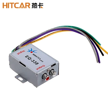 

Car Stereo Head Unit Sub Speaker Dash DVD Audio Amplifier High to Low RCA Converter Power Filter