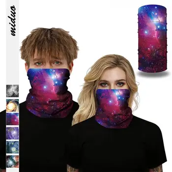 

Popular New Starry Digital Printing Outdoor Sunshade Hat Sports Insect-Proof Mask Multi-Function Neck Scarf