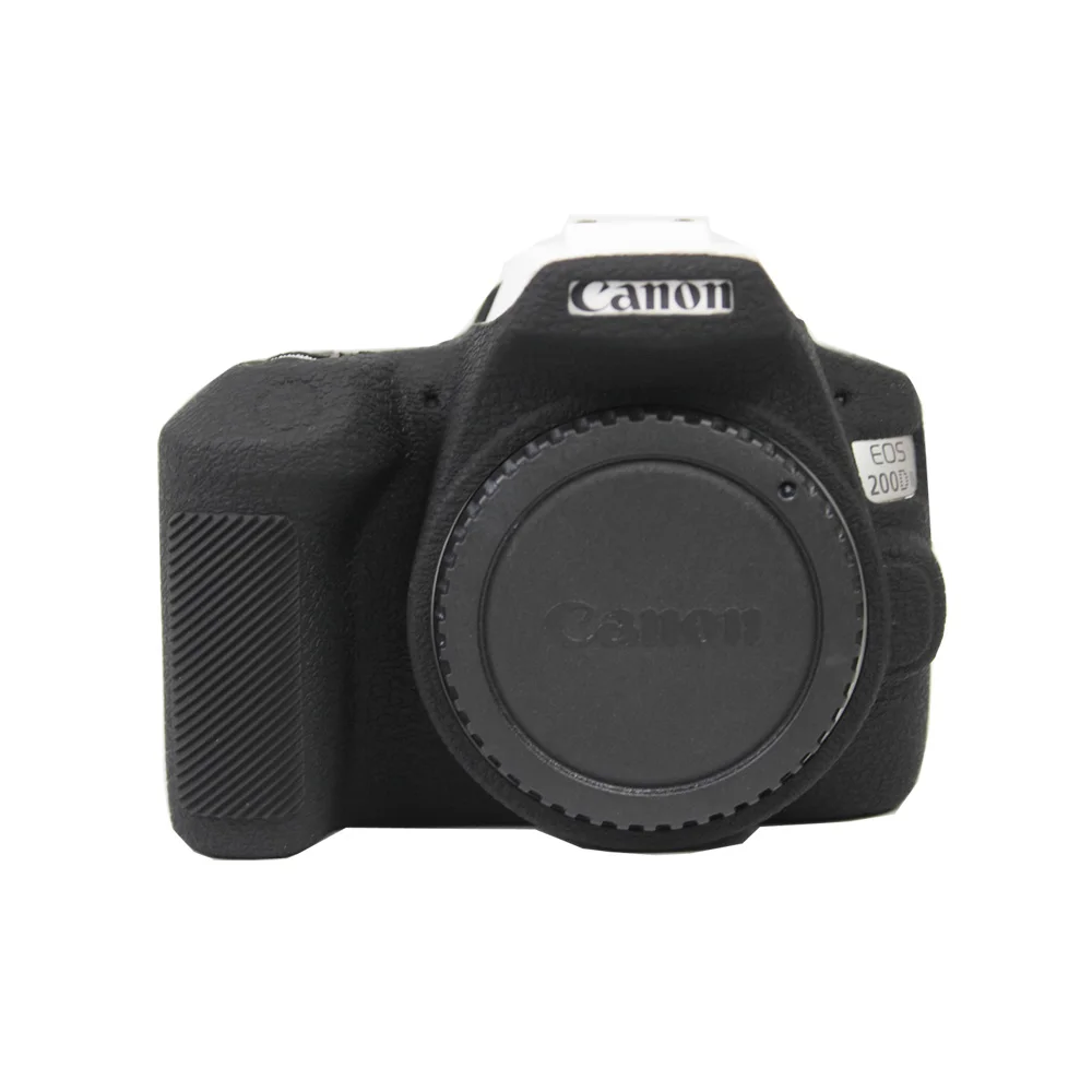 Чехол для камеры Мягкий силиконовый чехол Резиновая Защитная сумка Canon EOS 200D II Mark