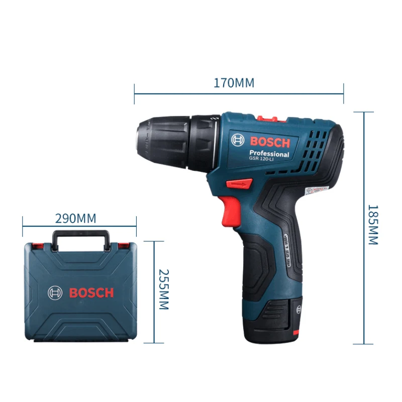 Bosch GSR 120 Li литиевая электрическая дрель 12В отвертка шуруповерт регулировка
