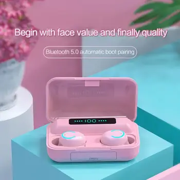 

F9-9 TWS Macarons Color Touch Wireless Bluetooth 5.0 Headphone In-ear Noise Canceling Bluetooth Earphone Stereo Headset