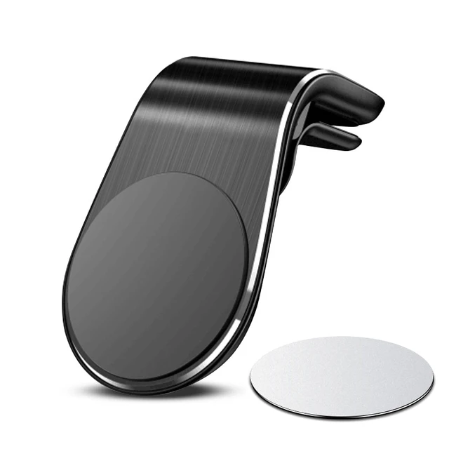 Magnetic Car Phone Holder Air Vent Clip Mount Stand in Car For Mercedes Benz W211 W203 W204 W210 W124 AMG W202 CLA W212 SMART black