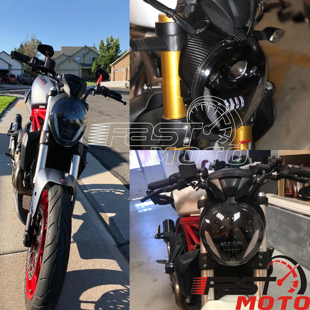 Ducati monster 821 headlight fairing deals