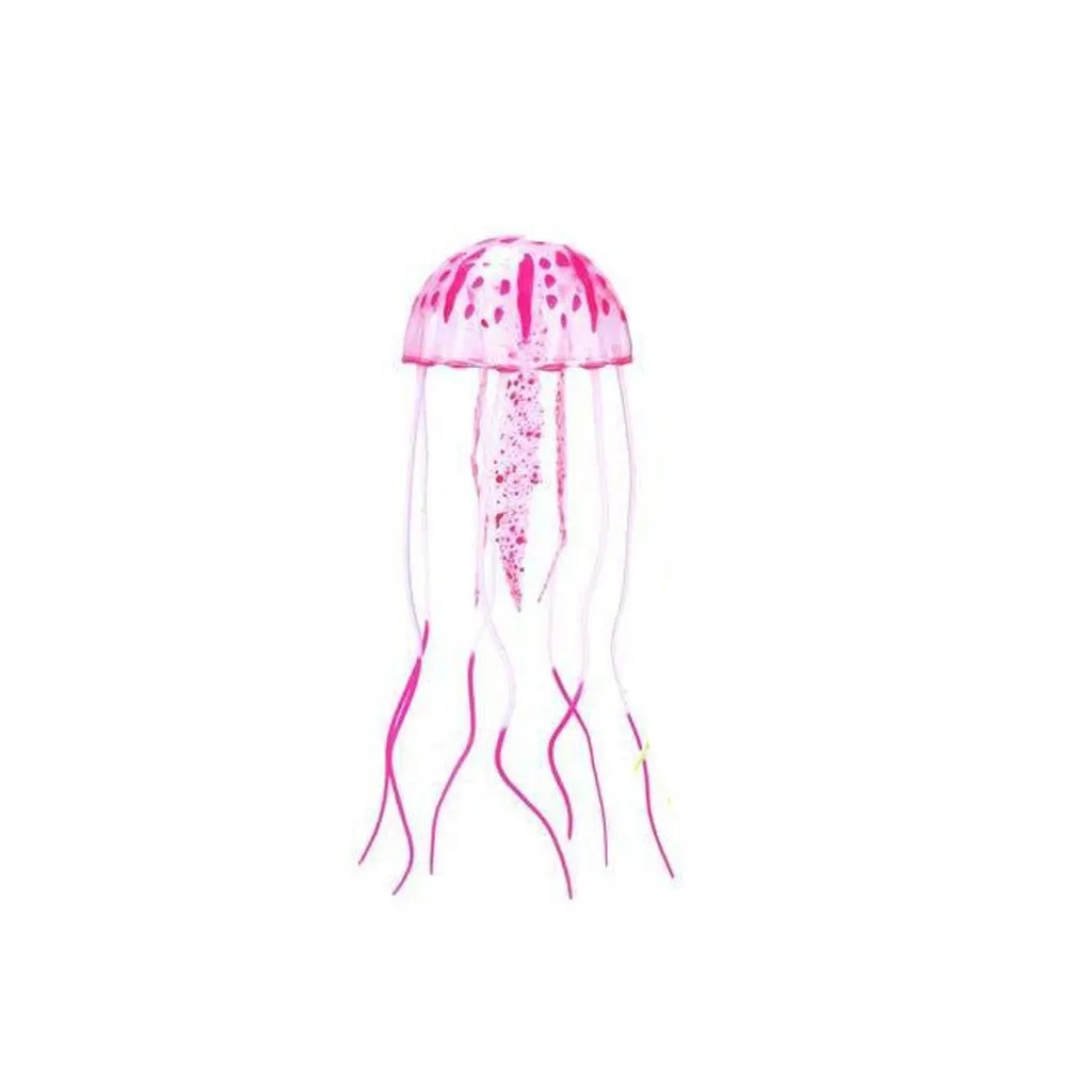 Садок для рыбы флуоресцентные светящиеся Красота искусственная Медуза искусственная украшение аквариума подводный живые растения световой Декор