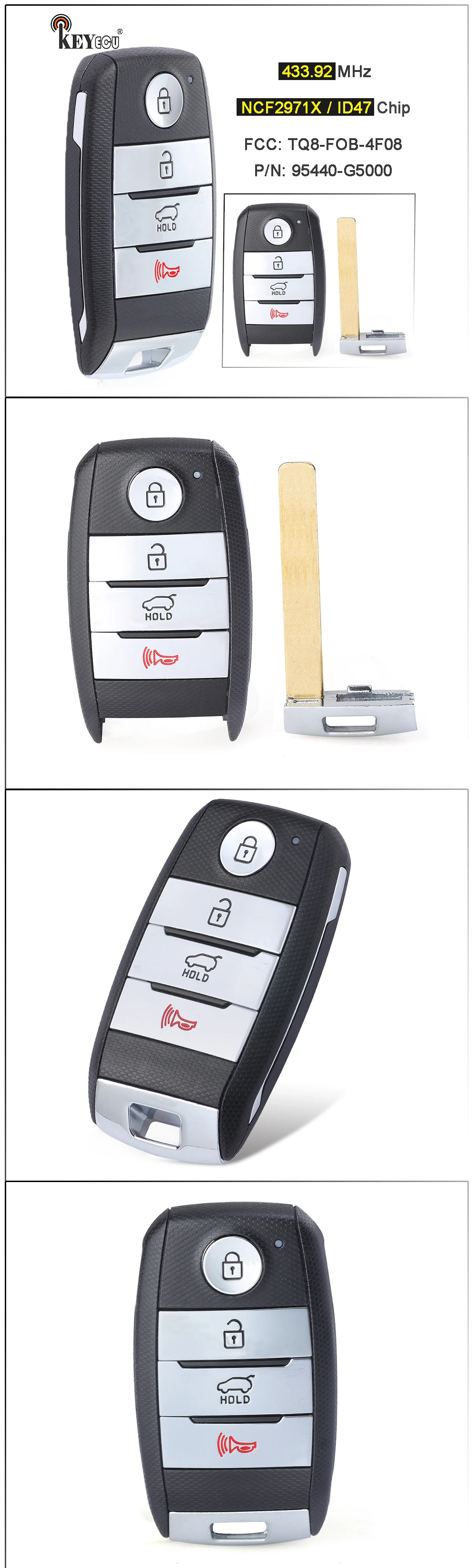 Keyforkess FSK 433.92MHz NCF2971X / ID47 TQ8-FOB-4F08, muslimless-Go Smart 4 pulsanti portachiavi a distanza per Kia Niro 2017-2020 - H6e3e1b4cd59d487cb2f78b6eef0c9c5bA