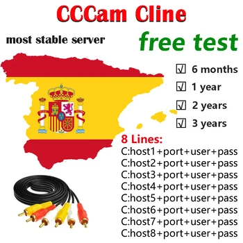 

Spain CCCam cline most stable Server Freesat V7 Receptor UK Portugal Poland Germany CCCam line for Satellite TV Receiver