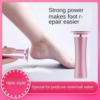 

A new type of electric foot grinder for exfoliating dead skin calluses and horniness