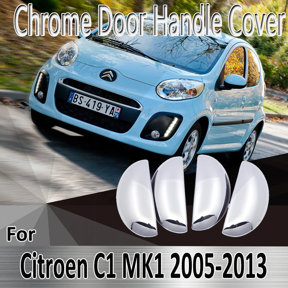 For C1 Mk1 2005~2013 2006 2007 2008 Styling Stickers Chrome Door Cover Paint Refit Car - Car Stickers - AliExpress