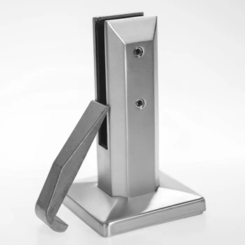 

Frameless SS Duplex 2205 Balcony Glass Railing Balustrade Glass Spigot