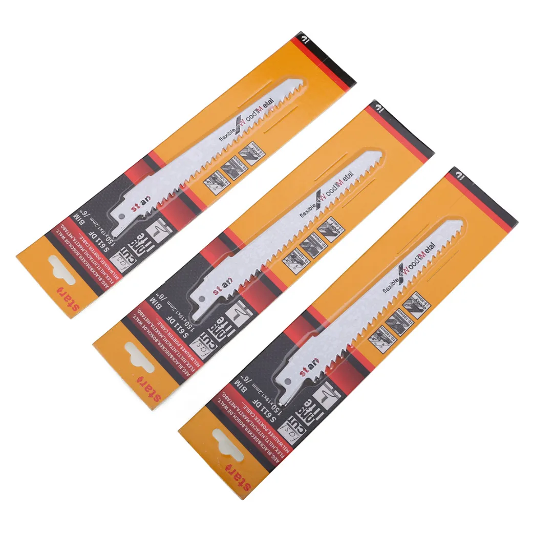 DWZ 10Pcs High Carbon Steel Saw Blade Reciprocating Combo For Dewalt Bosch