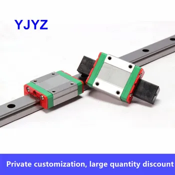 

YJYZ 3D Printer MGN7 L 200 250mm miniature linear rail slide 1pcs MGN linear guide MGN carriage