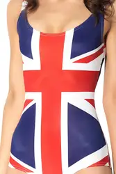 Цифровой печатный сексуальный купальник с британским флагом