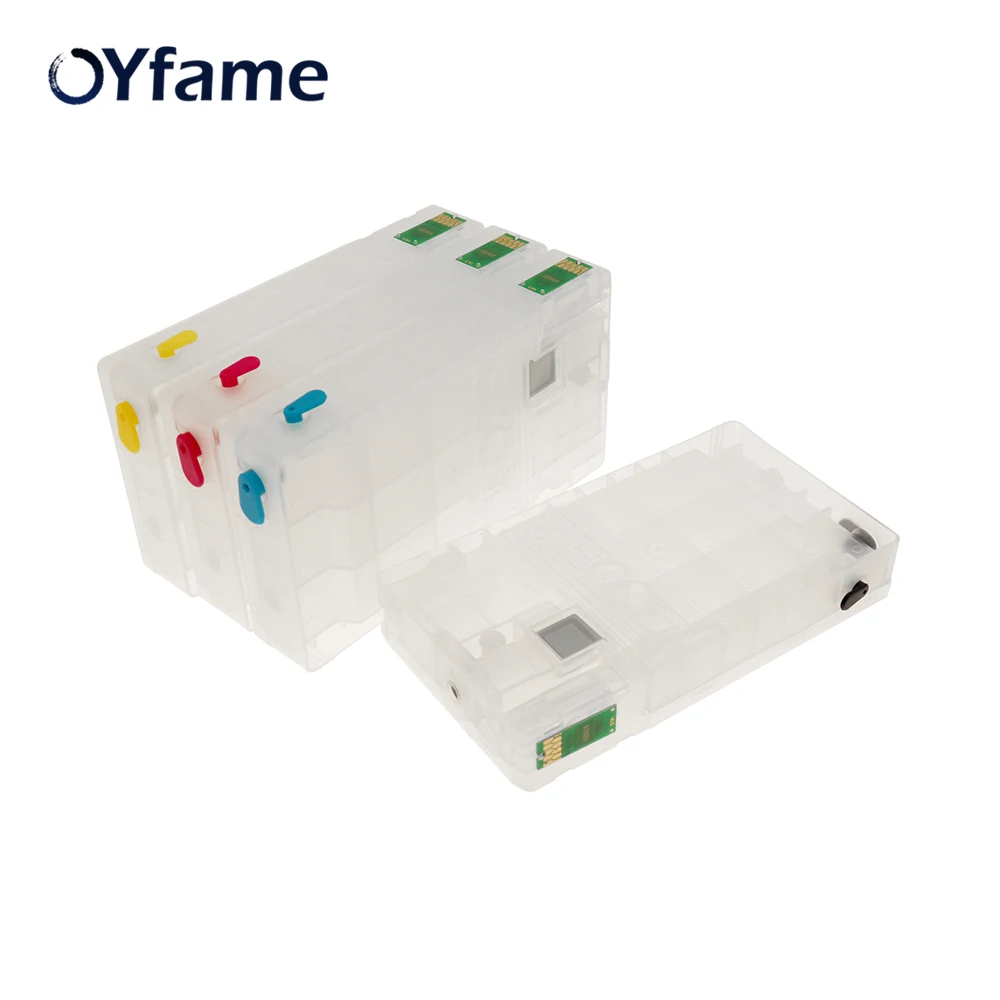 OYfame 4 шт. T7901 перезаправляемый картридж для чернил EPSON Pro WF-5110 5190 5620 принтер с чипом