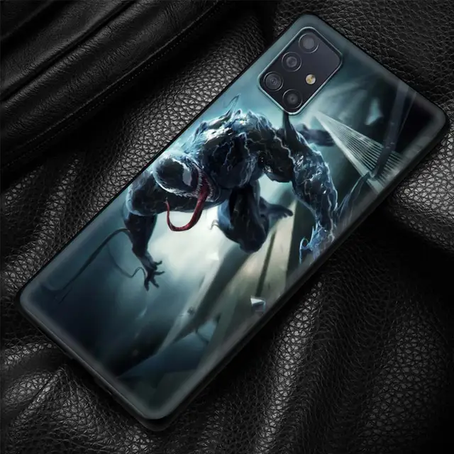 Phone Case For Samsung Galaxy A22 A51 A12 A71 A52 A72 A11 A41 A31 4G A32 A51 5G Soft Fundas Marvel Super Hero Venom B04