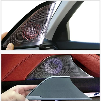 

Diamond Dome tweeters for 5 series G30 G38 2018 Car speaker kit synchronized with ambient light music stereo loudspeaker audio