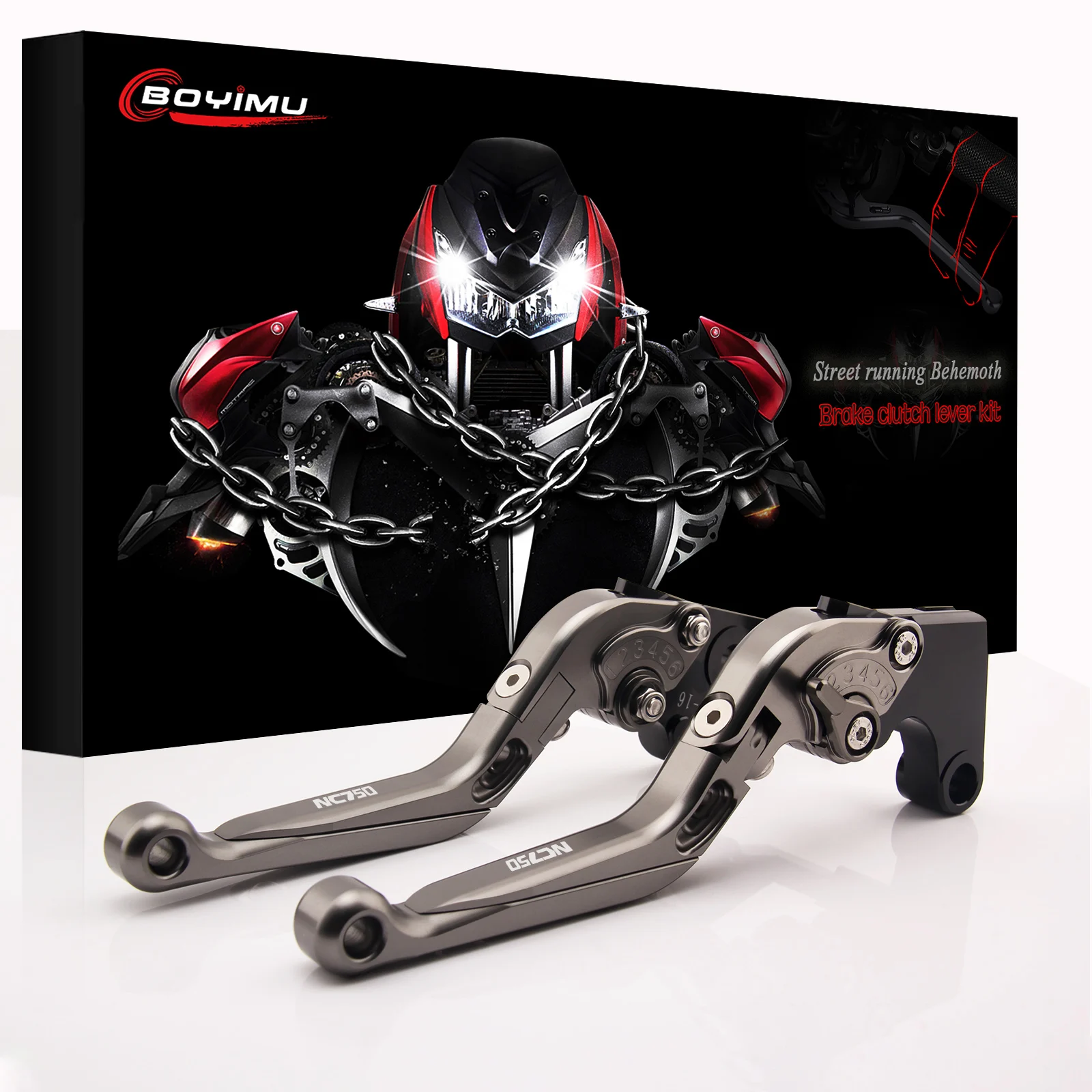 

For HONDA NC750S NC750X 2012-2015 2013 2014 Motorcycle accessories Foldable extendable CNC brake clutch levers